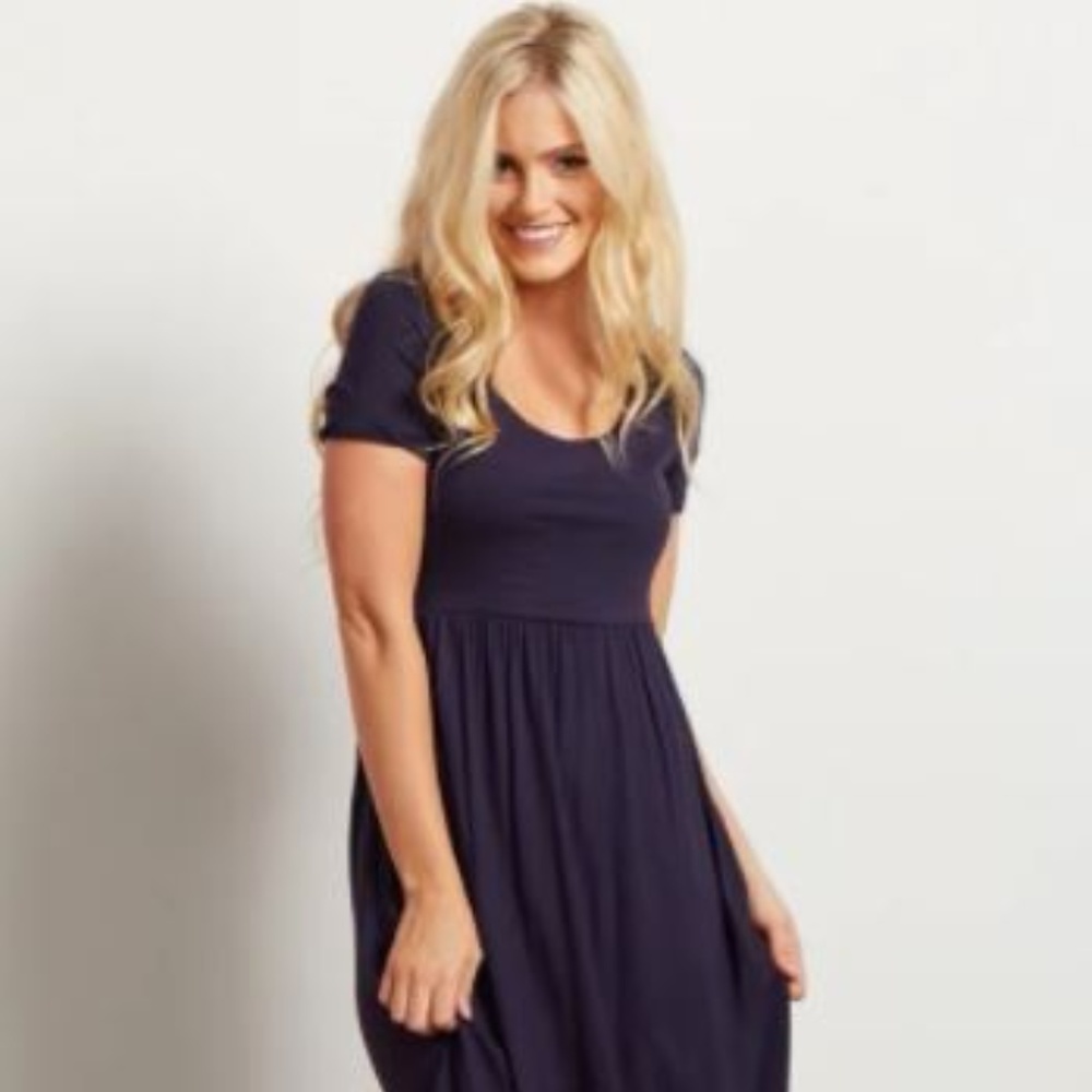 Easy Breezy Navy Maxi Dress